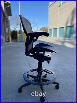 Herman Miller Aeron Drafting Chair/ Stool Size B Standard Tilt