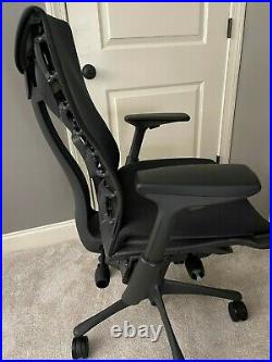 Herman Miller Aeron / Embody Office Desk Gaming Chair Black Graphite