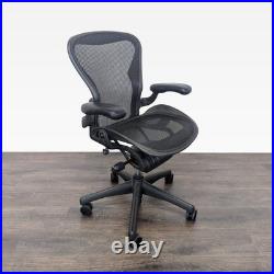 Herman Miller Aeron Ergonomic Office Chair Adjustable Armrests