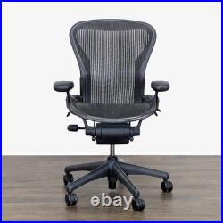Herman Miller Aeron Ergonomic Office Chair Carbon Mesh