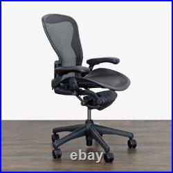 Herman Miller Aeron Ergonomic Office Chair Carbon Mesh