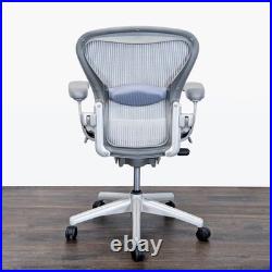 Herman Miller Aeron Ergonomic Office Chair Light Gray Mesh