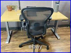 Herman Miller Aeron Ergonomic Office Chair Size B Graphite Fully Loaded