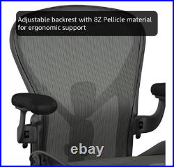 Herman Miller Aeron Ergonomic Office/Desk Chair Size B Graphite PostureFit