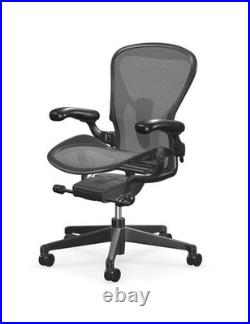 Herman Miller Aeron Ergonomic Office/Desk Chair Size B Graphite PostureFit