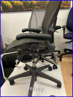 Herman Miller Aeron Flip Arm Task chair B fully loaded inc posture fit lumbar