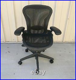 Herman Miller Aeron Full Function Task Chair Size A Carbon Local Pick-Up