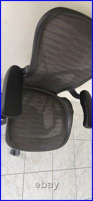 Herman Miller Aeron Fully Loaded Size B & C PostureFit Tuxedo Mesh Chair