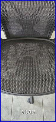 Herman Miller Aeron Fully Loaded Size B & C PostureFit Tuxedo Mesh Chair
