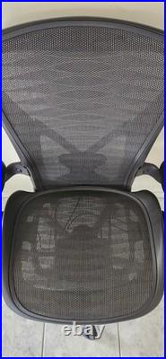 Herman Miller Aeron Fully Loaded Size B & C PostureFit Tuxedo Mesh Chair