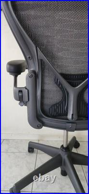 Herman Miller Aeron Fully Loaded Size B & C PostureFit Tuxedo Mesh Chair