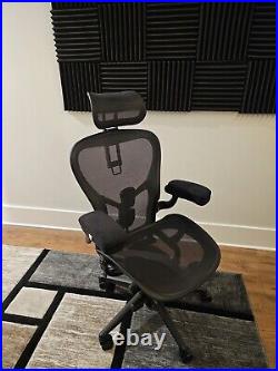 Herman Miller Aeron Gaming Chair With Atlas Headrest
