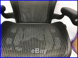 Herman Miller Aeron Graphite Desk Office Chair Adjustable Size B Small Blemish