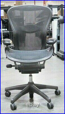 Herman Miller Aeron Graphite Size B Ergonomic Chair Parts Repair LA Local Pickup