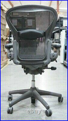 Herman Miller Aeron Graphite Size B Ergonomic Chair Parts Repair LA Local Pickup