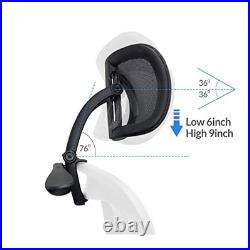 Herman Miller Aeron Headrest Attachment Adjustable Height Tilt Coat Hanger