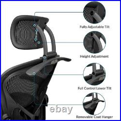 Herman Miller Aeron Headrest Attachment Compatible Fully Adjustable Height