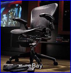 Herman Miller Aeron Home Office Desk chair posturefit Posture Fit Small Size A