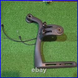 Herman Miller Aeron LH & RH Side Arm Wheel Yoke with knob controls and cables
