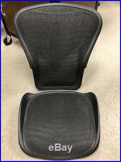 Herman Miller Aeron Matching Seat and Back SIZE B with Mesh for Aeron Chair