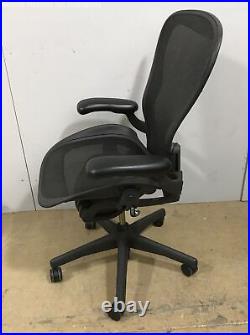 Herman Miller Aeron Mesh Back Task Chair Size B, Posture Fit Office Chair