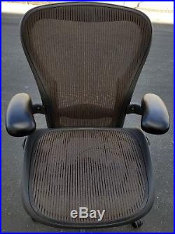 Herman Miller Aeron Mesh Chair Medium SIZE C fully adjustable lumbar & arms