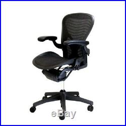 Herman Miller Aeron Mesh Desk Chair Large C fully adjustable posture wave mesh