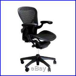Herman Miller Aeron Mesh Desk Chair Large C fully adjustable posture wave mesh