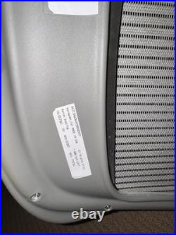 Herman Miller Aeron Mesh Desk Chair Size C Large fully adjustable with lumbar