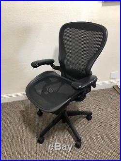 Herman Miller Aeron Mesh Office Chair Large Size C adjustable