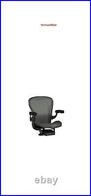 Herman Miller Aeron Mesh Office Chair Medium Size B fully adjust purple lumbar