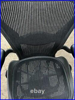 Herman Miller Aeron Mesh Office Chair Medium Size B fully adjustable with lumbar