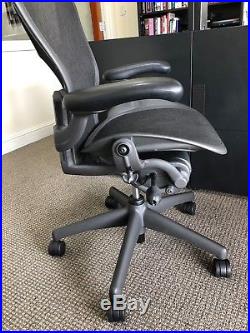 Herman Miller Aeron Mesh Office Chair Small Size A adjustable