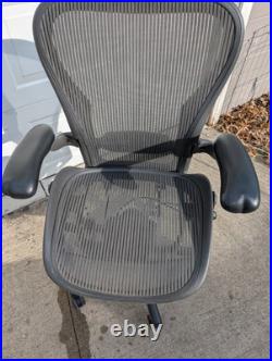 Herman Miller Aeron Mesh Office Desk Chair Large Size C fully adjustable lumbar