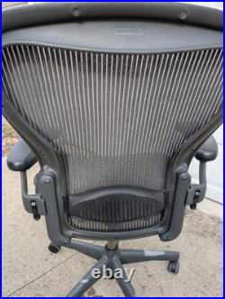 Herman Miller Aeron Mesh Office Desk Chair Large Size C fully adjustable lumbar