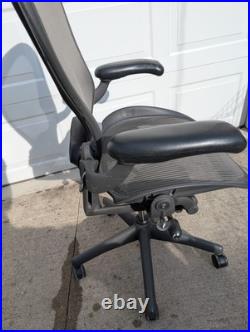 Herman Miller Aeron Mesh Office Desk Chair Large Size C fully adjustable lumbar