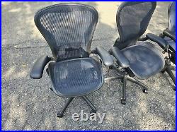 Herman Miller Aeron Mesh Office Desk Chair Sz ABC AVAILABLE