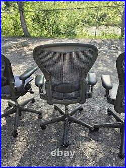 Herman Miller Aeron Mesh Office Desk Chair Sz ABC AVAILABLE