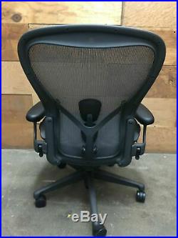 Herman Miller Aeron Office Chair Adjustable Remastered Model B Medium Size