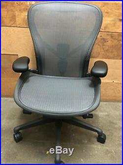Herman Miller Aeron Office Chair Adjustable Remastered Model C Large Size