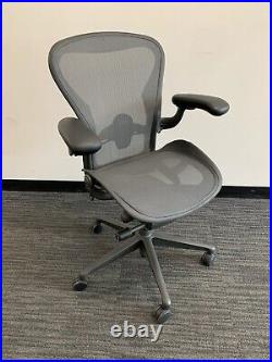 Herman Miller Aeron Office Chair B Model (Grey/Black 2019 Model)