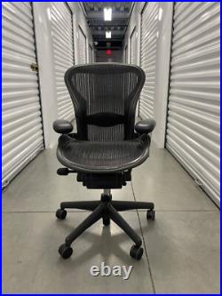Herman Miller Aeron Office Chair Black Herman Miller Aeron Office Chair Black