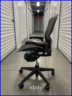 Herman Miller Aeron Office Chair Black Herman Miller Aeron Office Chair Black