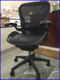 Herman Miller Aeron Office Chair Black For Parts. Local Pickup