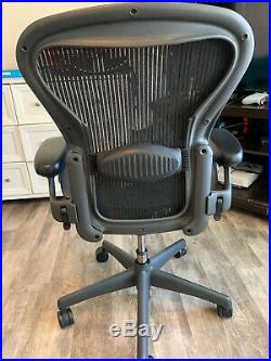 Herman Miller Aeron Office Chair Black Size A