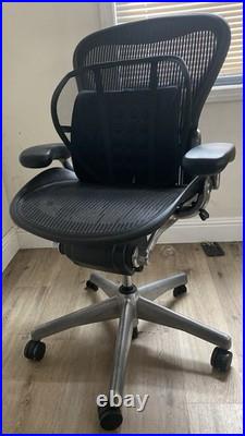 Herman Miller Aeron Office Chair Black Size B