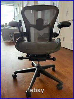 Herman Miller Aeron Office Chair Black Size B