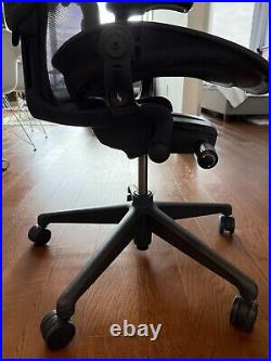 Herman Miller Aeron Office Chair Black Size B