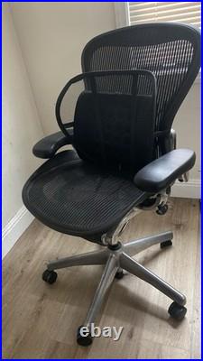 Herman Miller Aeron Office Chair Black Size B