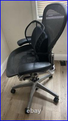 Herman Miller Aeron Office Chair Black Size B